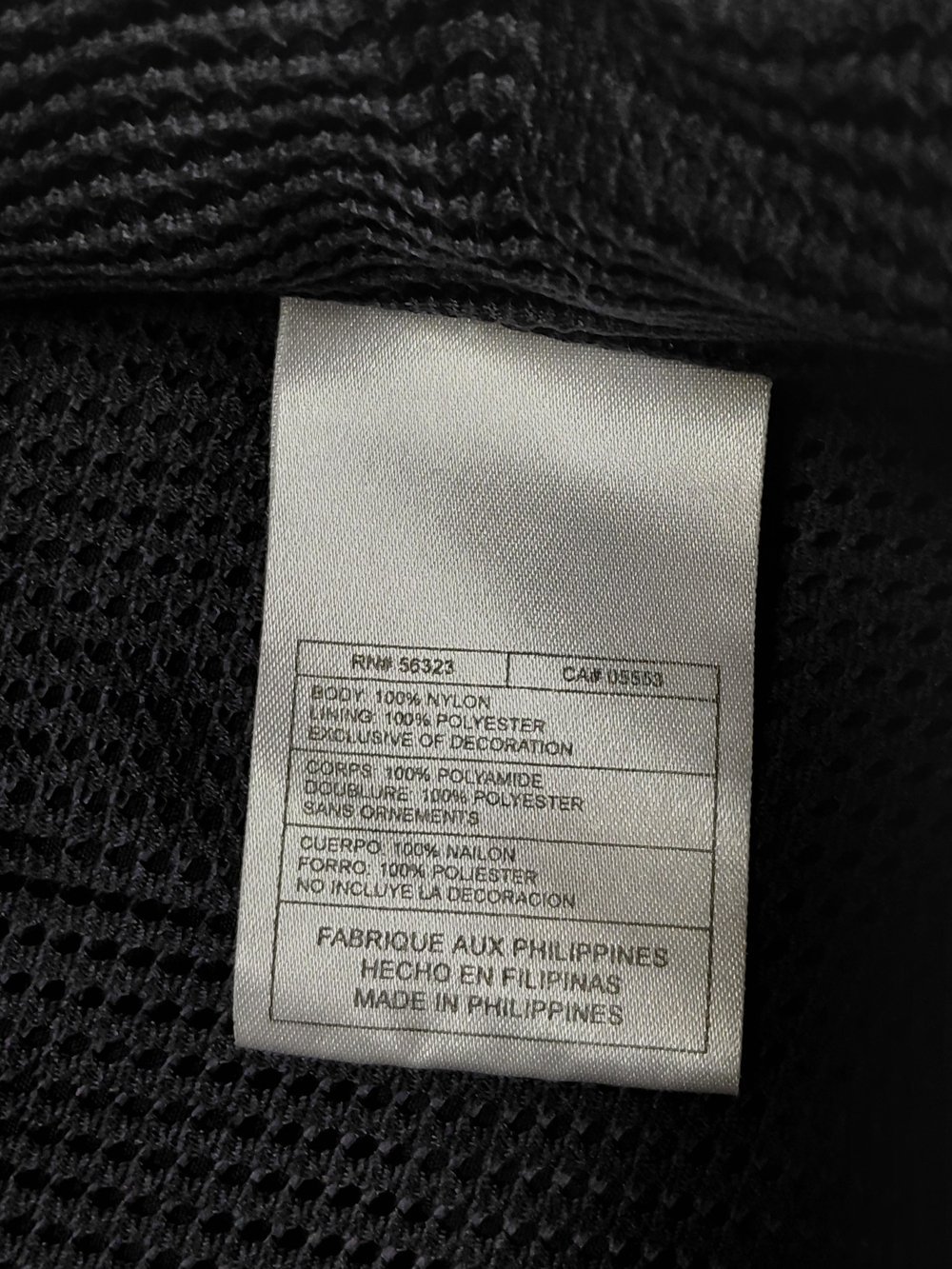 Vintage Air Jordan Nike Black Windbreaker Zip Up Jacket Track Men's Sz XXL - Picture 13 of 13